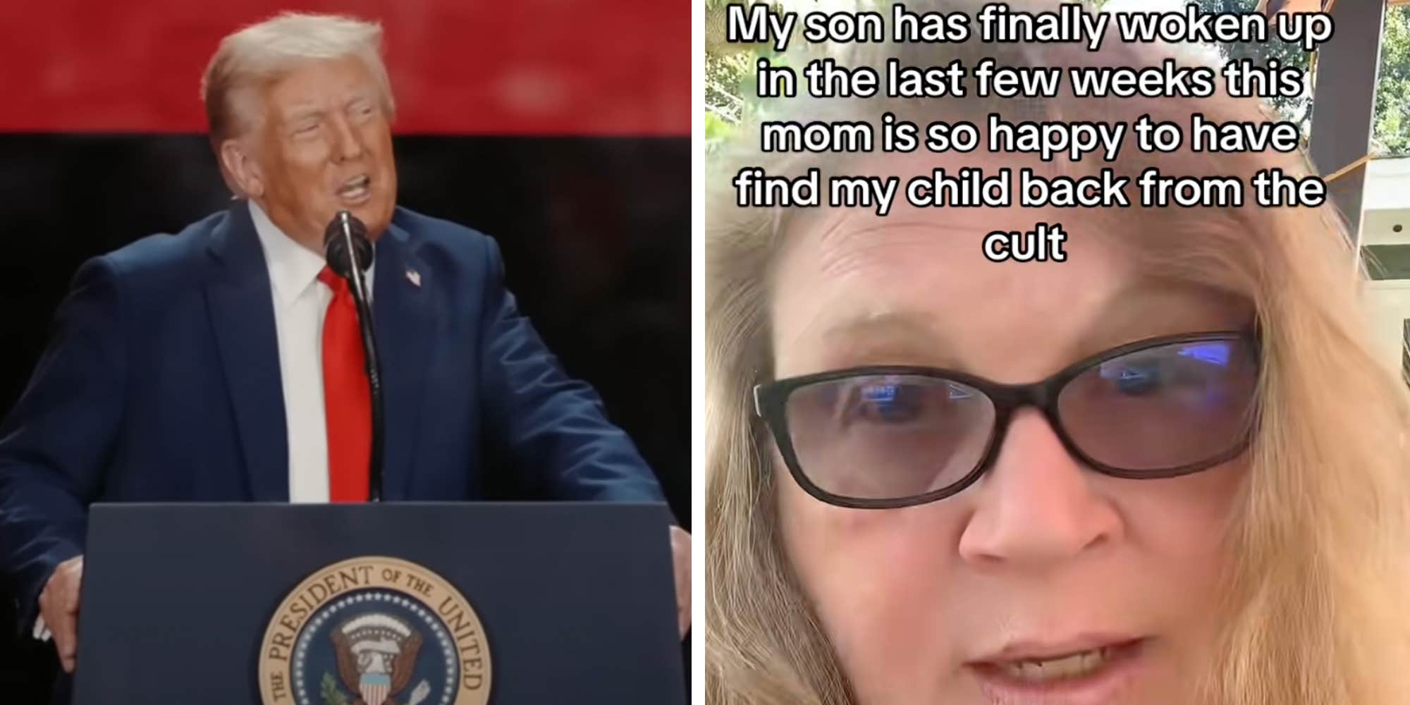 "It was his come-to-Jesus moment": Mom explains what "finally" made her MAGA son turn on Trump