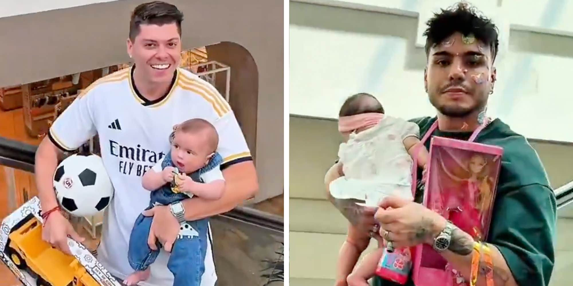 "It's just misogynistic": Video comparing "girl dads" and "boy dads" has people pointing out how early gender bias starts