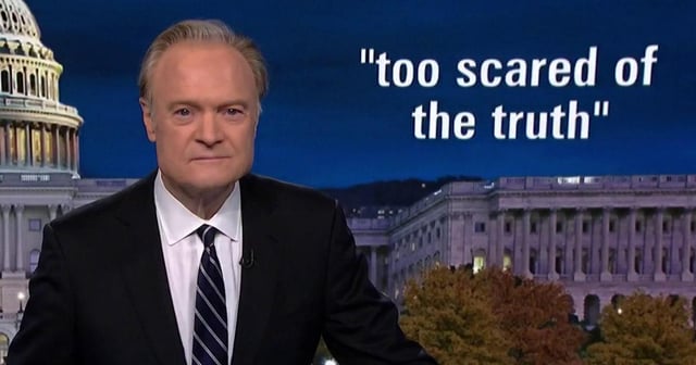 Lawrence: Trump is using the government shutdown to shut down the Epstein files