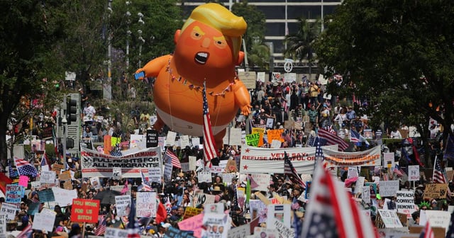 MAGA Melts Down Over ‘Unhinged’ Anti-Trump No Kings Protests - The rally is expected to be the largest single day of protest in modern American history.