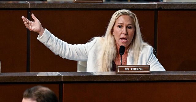 Marjorie Taylor Greene Criticizes Senate Republicans for Government Shutdown