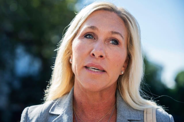 Marjorie Taylor Greene slams "pathetic Republican men" attacking her