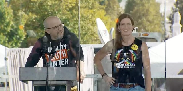 Massive ‘No Kings’ rally in D.C. features LGBTQ+ rights advocates: 'This is my country too'