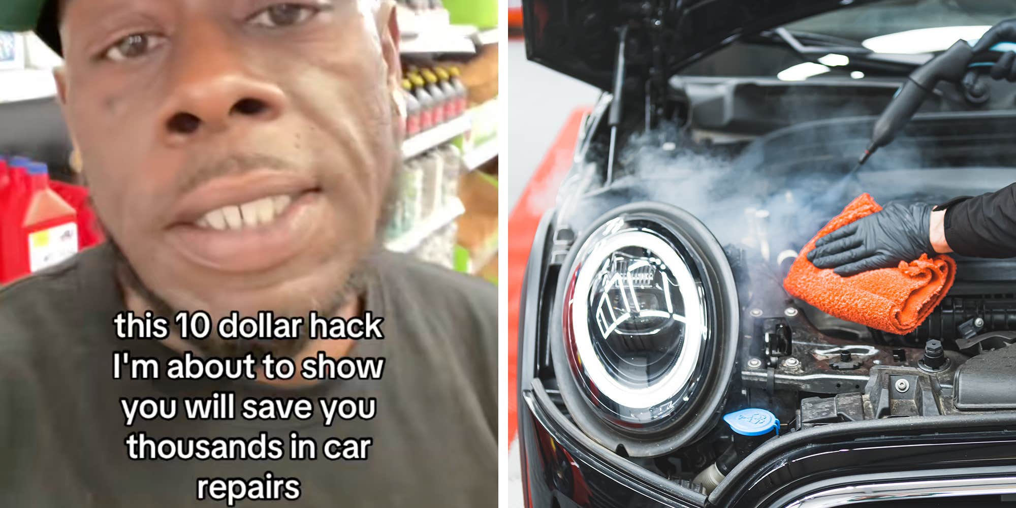 "Mechanics don't want you to know this": Does this $10 car engine cleaning hack actually work?