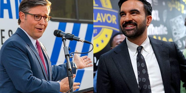 Mike Johnson, a defender of a dictator, wildly blames Zohran Mamdani for the government shutdown