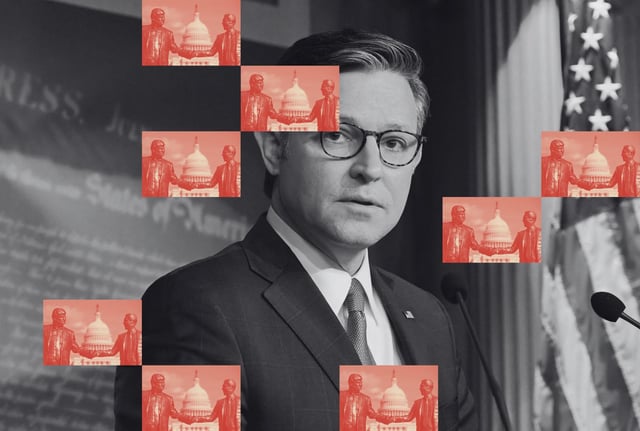 Mike Johnson exploits the shutdown to hide the Epstein files