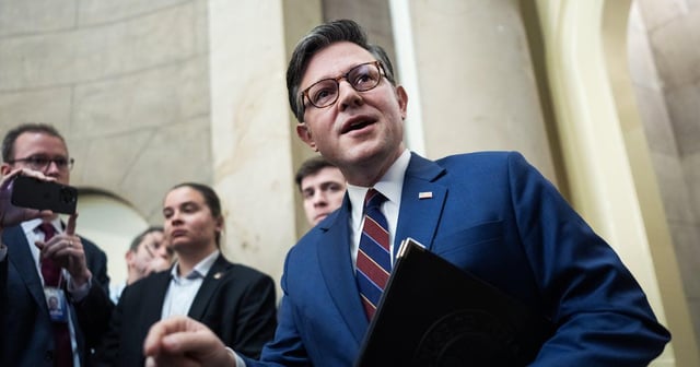 Mike Johnson’s Christian Values: Children Starve, Pedophiles Skate