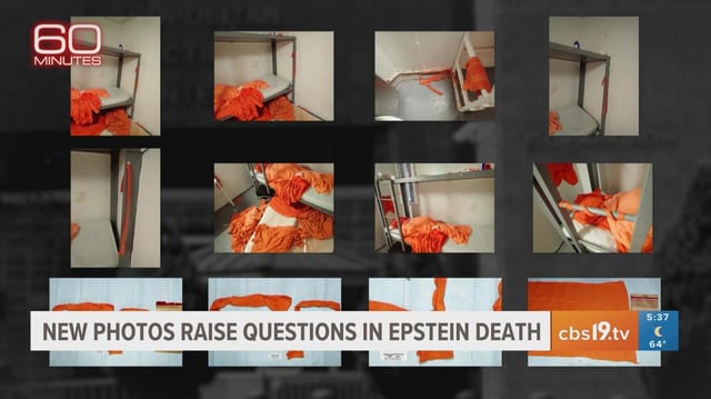 New photos raise questions in Epstein death