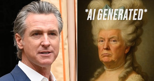 Newsom Mocks ‘Queen’ Trump for Building Ballroom During Shutdown