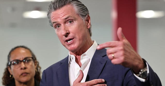 Newsom Trolls Trump, 79, for Forgetting Defining Moment of His First Presidency | It seems to have slipped the president’s mind who exactly was the commander-in-chief on Jan. 6.