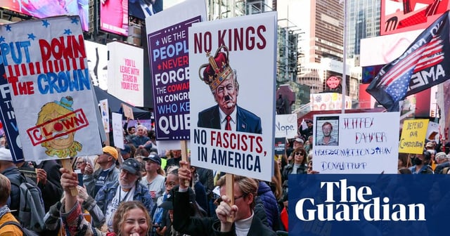 No Kings protests across the US: in pictures