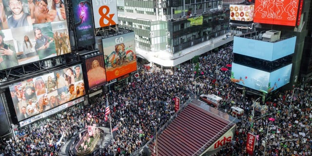 'No Kings' protests against Trump mark the third mass mobilization since his return to the White House