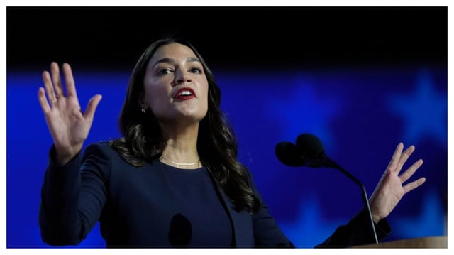 Ocasio-Cortez tells supporters to ‘laugh at’ Stephen Miller’s ‘insecure masculinity’