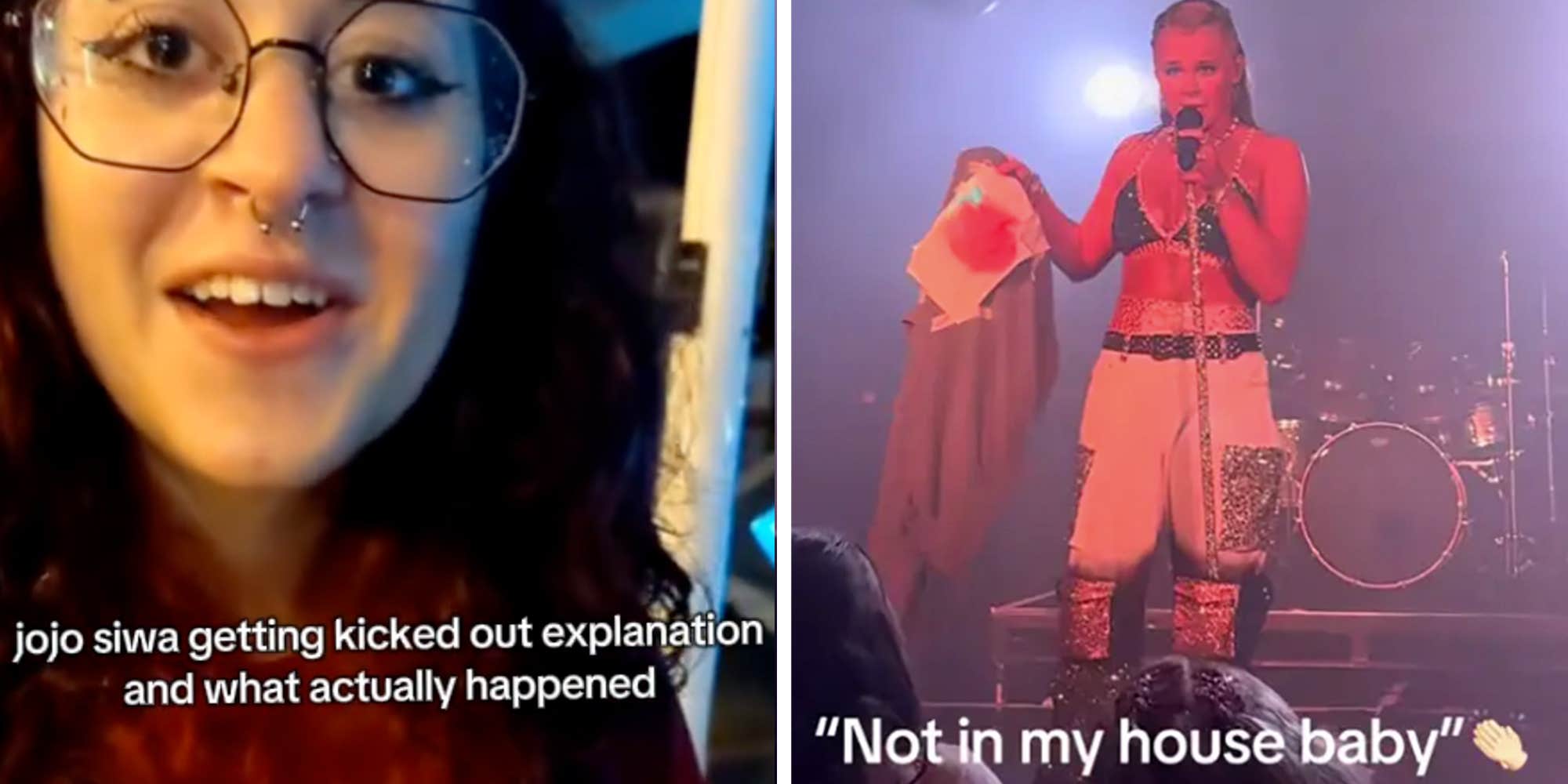 "Overreaction final boss": Fan ejected from JoJo Siwa concert apologizes—but many are on her side