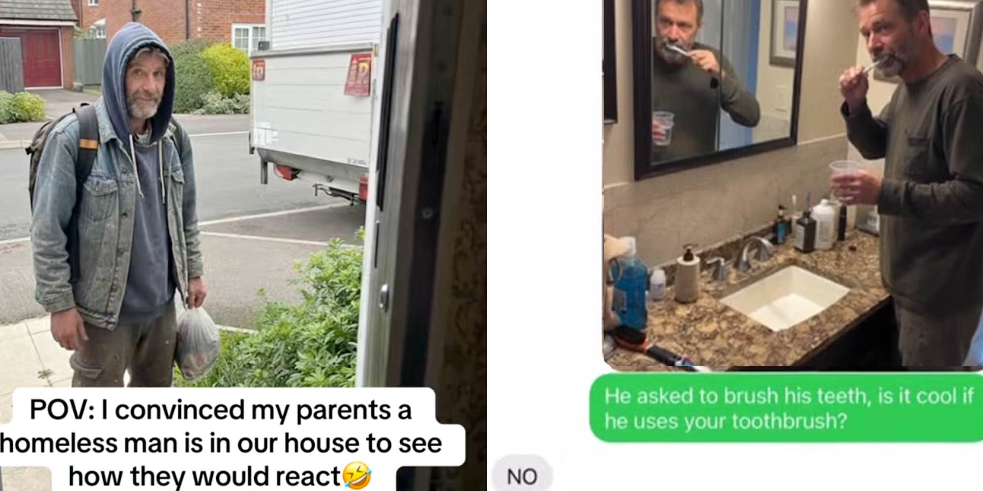 "PICK UP THE PHONE": The AI "homeless man in my house" prank is traumatizing parents on TikTok