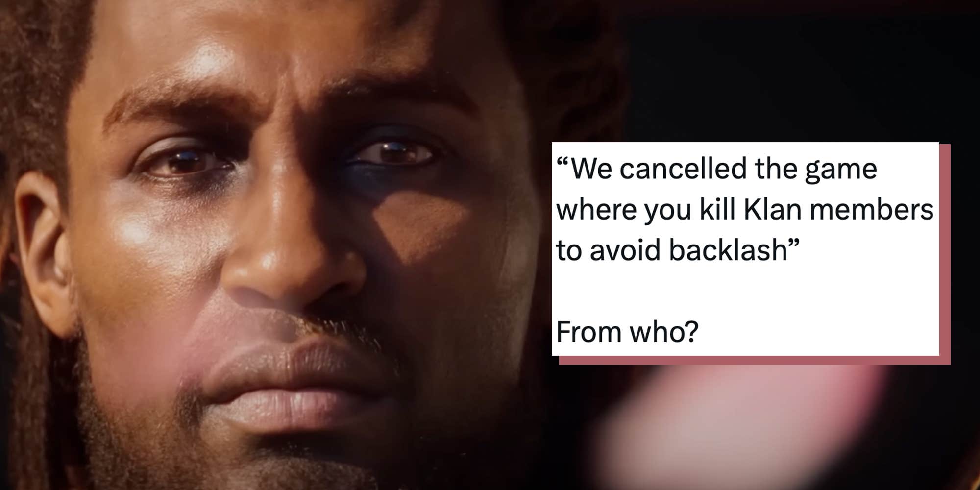 "Pathetic": Ubisoft reportedly axed an Assassin's Creed starring a former slave because it was "too political." Gamers are pissed