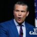 Pete Hegseth fires US navy chief of staff