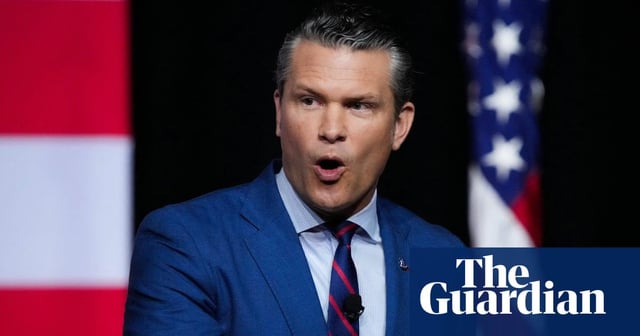 Pete Hegseth fires US navy chief of staff