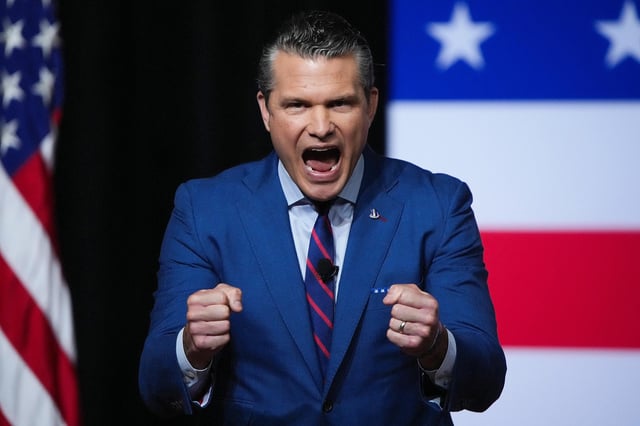 Pete Hegseth is f—king embarrassing