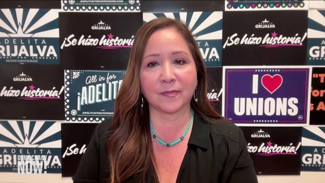 “Scary Precedent”: GOP Blocks Rep.-Elect Adelita Grijalva from Taking Seat Amid Epstein Files Fight