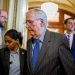 Sen. Mitch McConnell falls in Capitol hallway