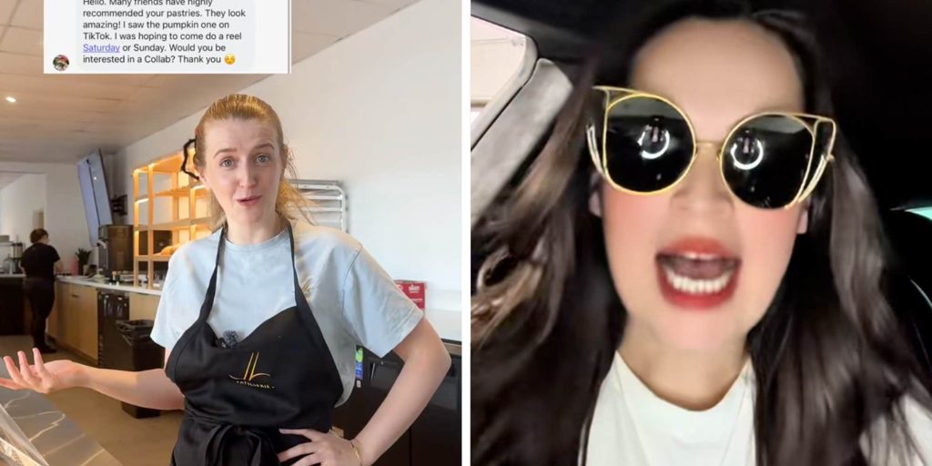 "She tried to blackmail us": Bakery owner calls out influencer for demanding free pastries for a good review. Now she's clapping back