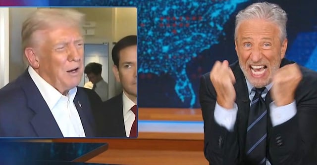 'That's The Tell!': Jon Stewart Exposes Sure Sign Trump Plans To Run In 2028