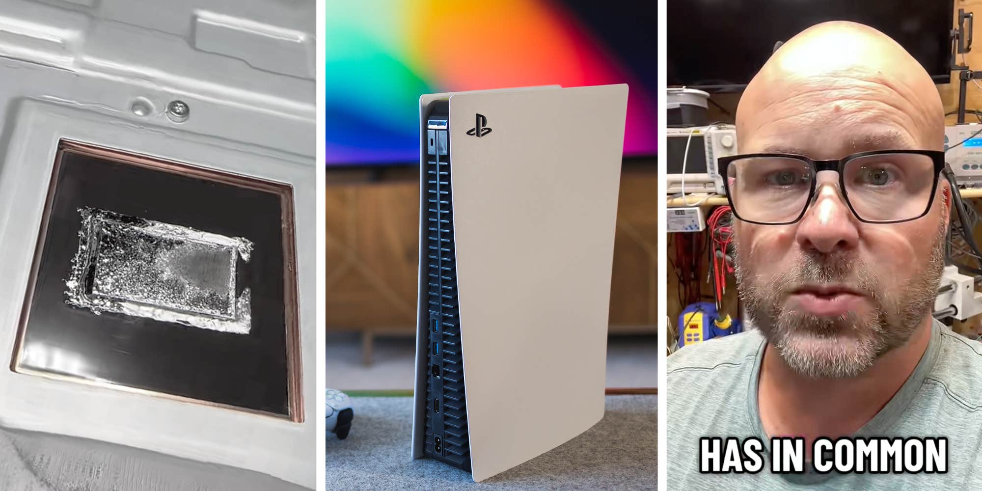 "That's a dry spot": Game repair man says all PS5 consoles that come in for slow performance have one issue in common