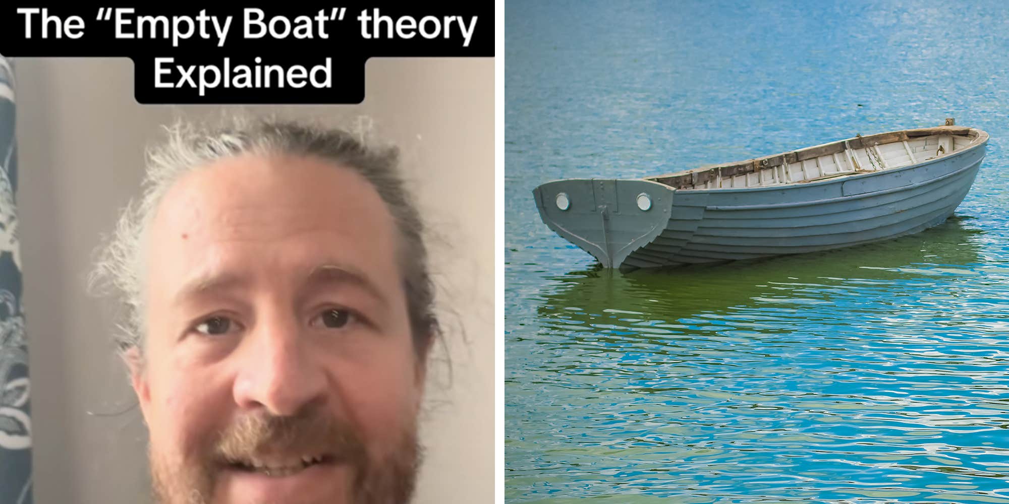 The "Empty Boat Theory" is trending as a "brain hack" to fight anger and anxiety