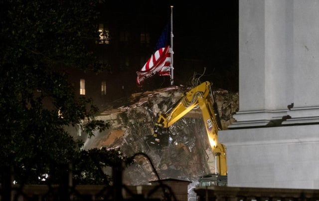 The White House Is Being Destroyed Because Corruption Doesn’t Matter Anymore