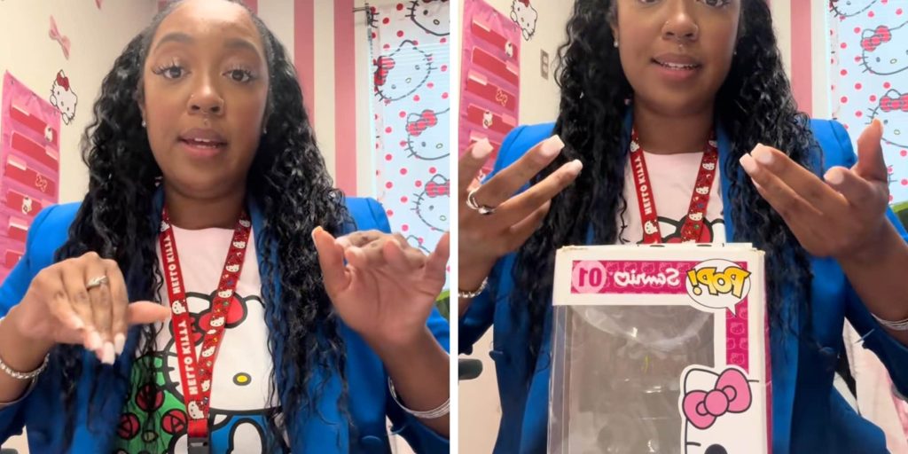 "Tomorrow it's a laptop": Teacher calls the cops after student steals her Hello Kitty Funko Pop, dividing viewers