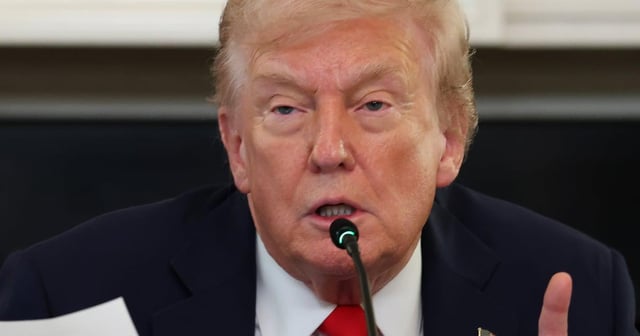 Trump, 79, Struggles to Stay Awake at White House Meeting | Gavin Newsom weighed in on the president’s appearance, calling him “Dozy Don.”