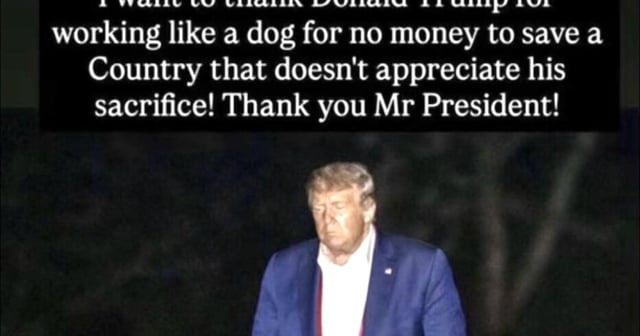 Trump, 79, Whines About ‘Working Like a Dog for No Money’ - President Trump hails his “no money” grind while pursuing a $230m DOJ payout.