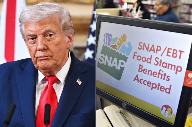 Trump Admin Tells SNAP Recipients They Won't Get Food Stamps in November Because Democrats Insist on Funding 'Gender Mutilation'