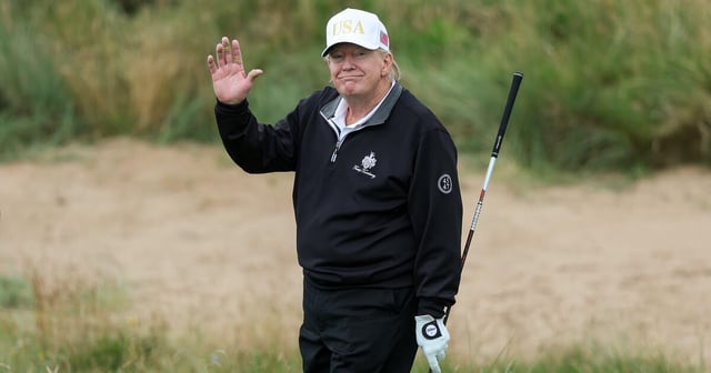 Trump Casually Golfs His Way Through Yet Another National Crisis | The president’s Saturday outing comes as his administration throws the kitchen sink at Democrats, blaming the Left for at least 750,000 federal workers being either furloughed or working without pay.