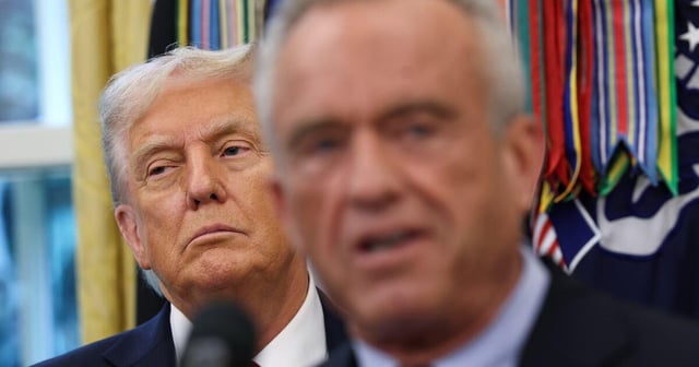 Trump Gets COVID Jab His Health Secretary Hates - The president got all of his shots while his administration restricts the availability of vaccines.