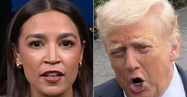 'Trump Is Far Weaker Than He Looks': AOC Says GOP Shutdown Plan Already 'Backfiring'