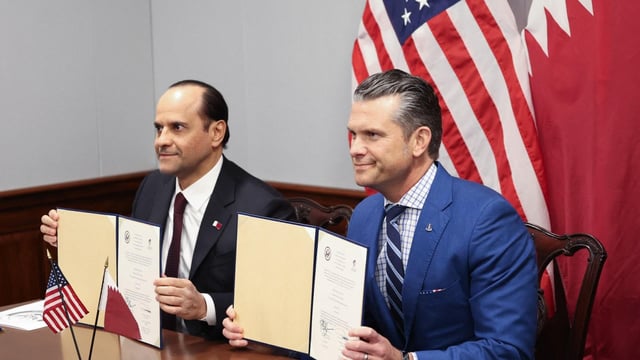 Trump Is Letting Qatar Build a Military Facility in the U.S. and MAGA Is Not Happy