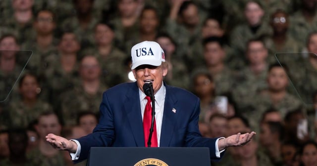 Trump Tells U.S. Troops He Hates Hot People—and Other Weird Stuff | Donald Trump forced U.S. troops in Japan to listen to him ramble about the strangest things.