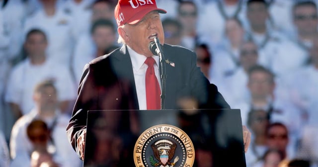 Trump Tells the Navy to View Half the Country as the Enemy