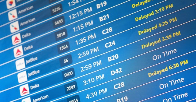 Trump administration airs video at airports blaming Democrats for government shutdown