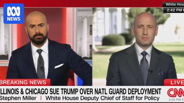 Trump aide freezes on live TV after controversial claim about president