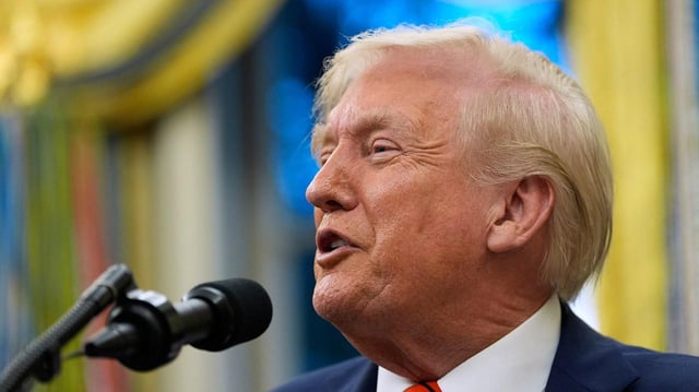 Trump posts AI video dumping brown liquid on ‘No Kings’ protesters
