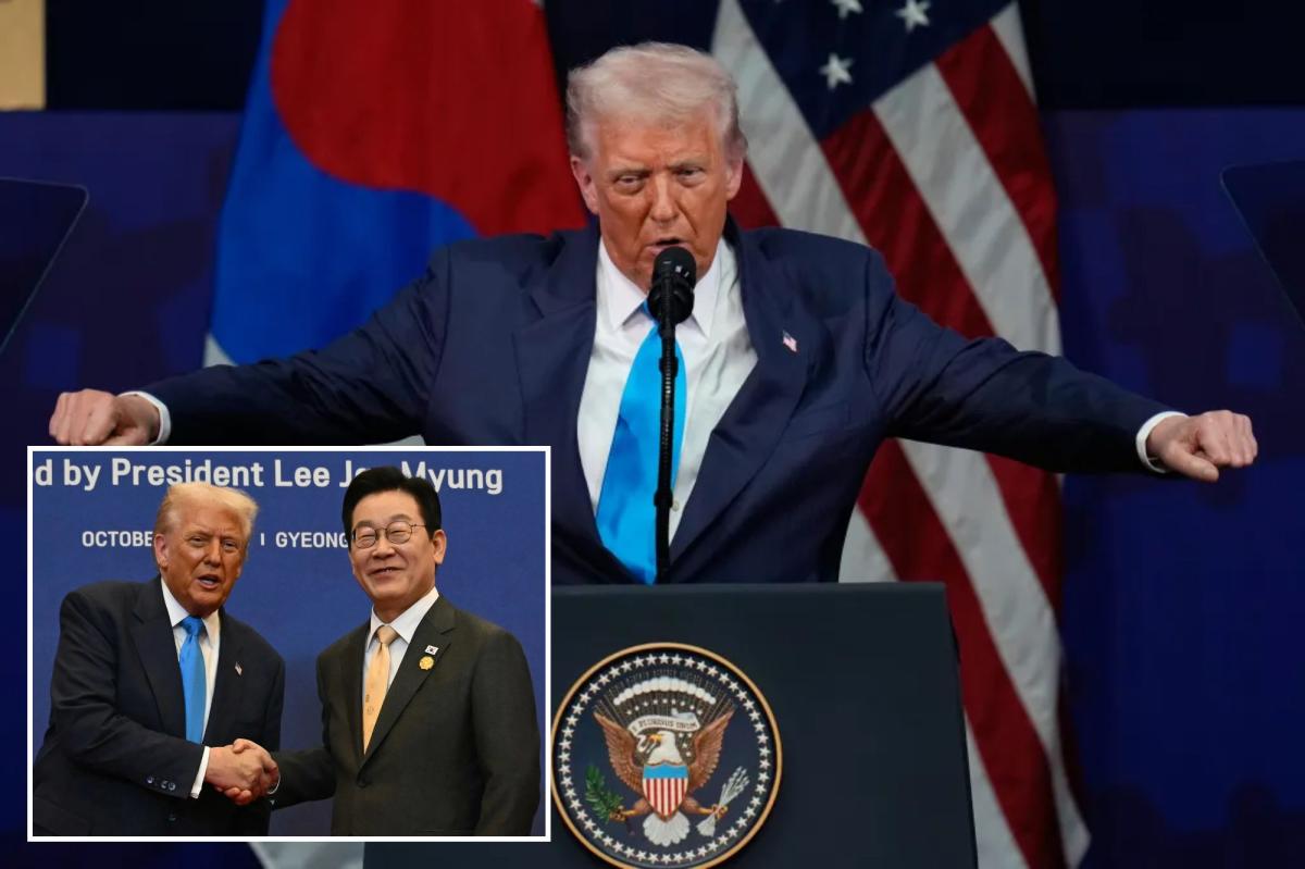 Trump says a trade deal with South Korea has been reached: ‘Pretty much finalized it’