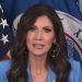 Video of Kristi Noem blaming Democrats for shutdown rolling out at TSA security checkpoints across the country