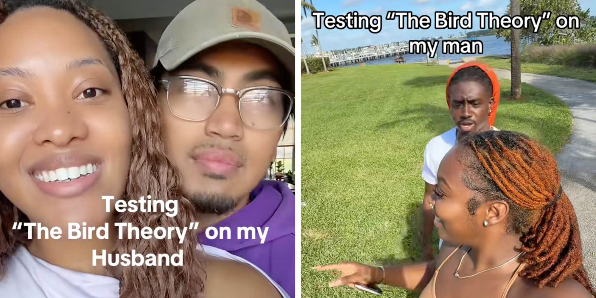 What is the "bird theory?" The relationship test people are using to see if their partners actually care