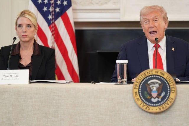 White House admits Trump’s message to Bondi to prosecute enemies was supposed to be a DM: report