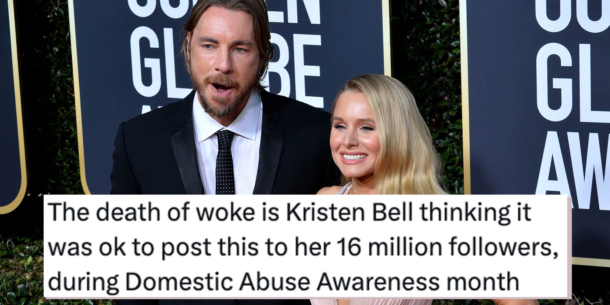 "Why would you post this?": Kristen Bell called out for "unbelievably tone-deaf" anniversary post to husband Dax Shepard