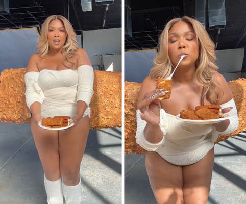 lizzo halloween costume mozzarella stick