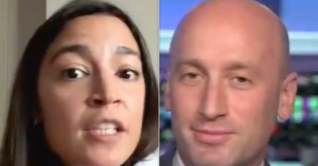 ‘I Am Crying!’: AOC Can’t Believe Fox Played Her Stephen Miller Takedown Right In His Face